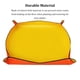 thumbnail image 2 of Bearachild Alfombrilla multifuncional impermeable para macetas, cojín, suministros para macetas Jardín y Patio Naranja 50 cm * 50 cm, 2 of 6