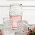 thumbnail image 6 of Bormioli Rocco 335942MQD321990 Romantic Carafe Pitcher With Lid and Ice Tube, 56.25 oz, Clear, 6 of 10