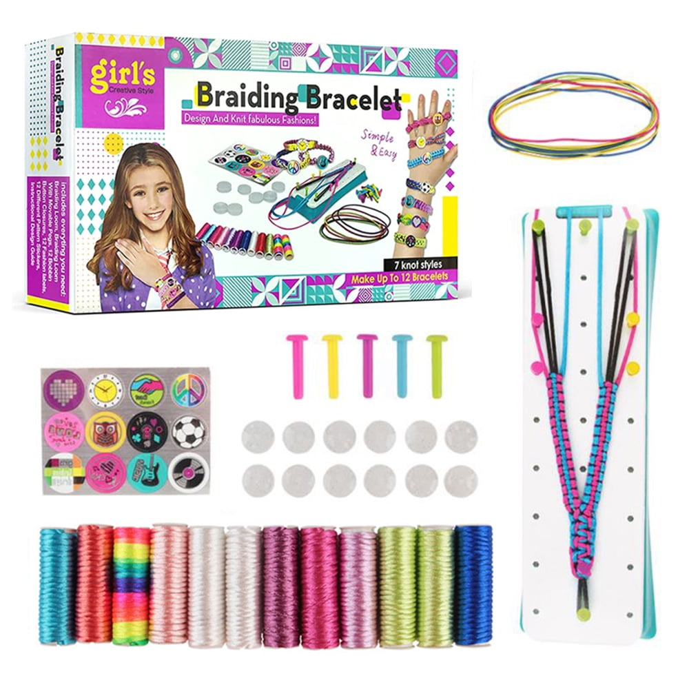 Amazon.com: Teensmagic Crafts for Teen Girls Ages 8-12 Year Old Friendship Bracelet  Making Kit String Maker for 6 7 8 9 10 11 12 yr Girls, Best Christmas  Birthday Gift Ideas : Toys & Games