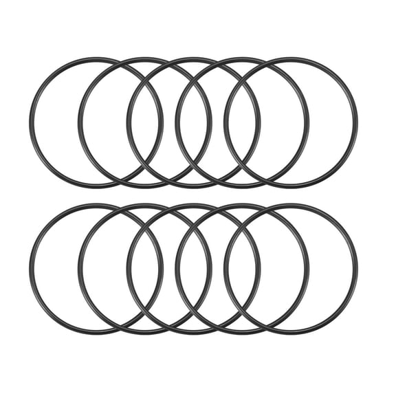 Unique Bargains 10 Pcs 31mm Inside Dia 1.5mm Thickness Rubber Oil Sealing Gasket O Rings