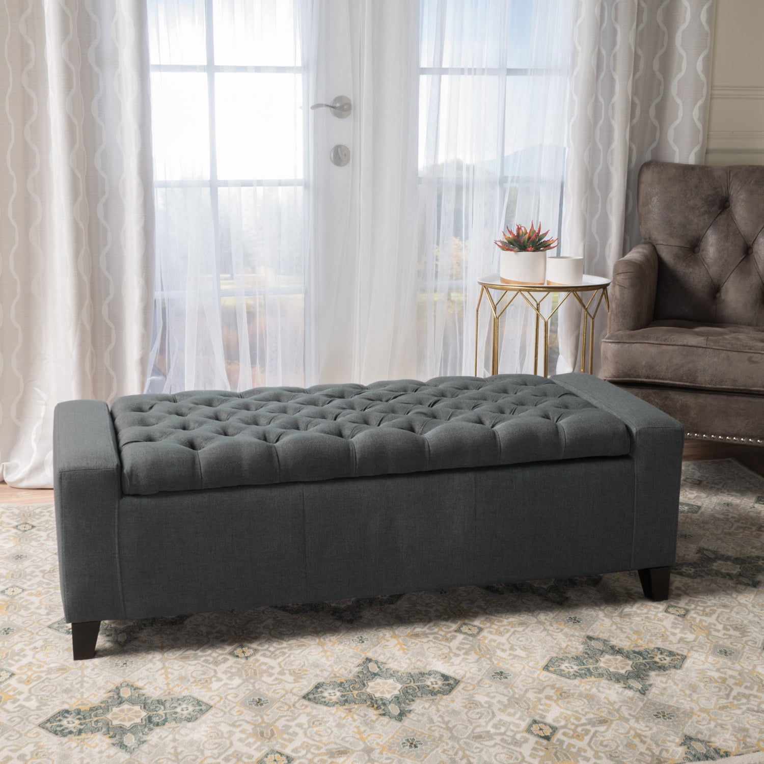 Miekor Furniture STORAGE OTTOMAN BS9969