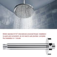 thumbnail image 4 of Round stainless steel shower arm with wall bracket for ceiling shower head (15 cm)., 4 of 4