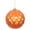 Burnished Orange, variant on Vickerman 4" Seafoam Matte Round Pine Cone Ornament, with drilled and wired caps. Comes 6 per Bag.