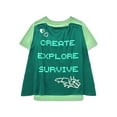 thumbnail image 2 of Minecraft Boys Costume Cape Short Sleeve T-Shirt, Sizes XS-2XL, 2 of 3