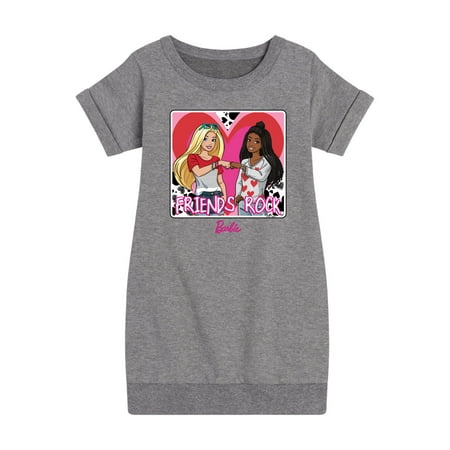

Barbie - Friends Rock - Toddler And Youth Girls Fleece Dress
