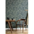 thumbnail image 3 of Advantage Marlow Dark Blue Bird Vine Wallpaper, 3 of 4