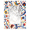 Blue, variant on Herdesigns Mexico Otomi Style Floral 4x6 Picture Frame Wood Photo Frame Table Display or Wall Hanging Decoration for Vertical or Horizontal Display