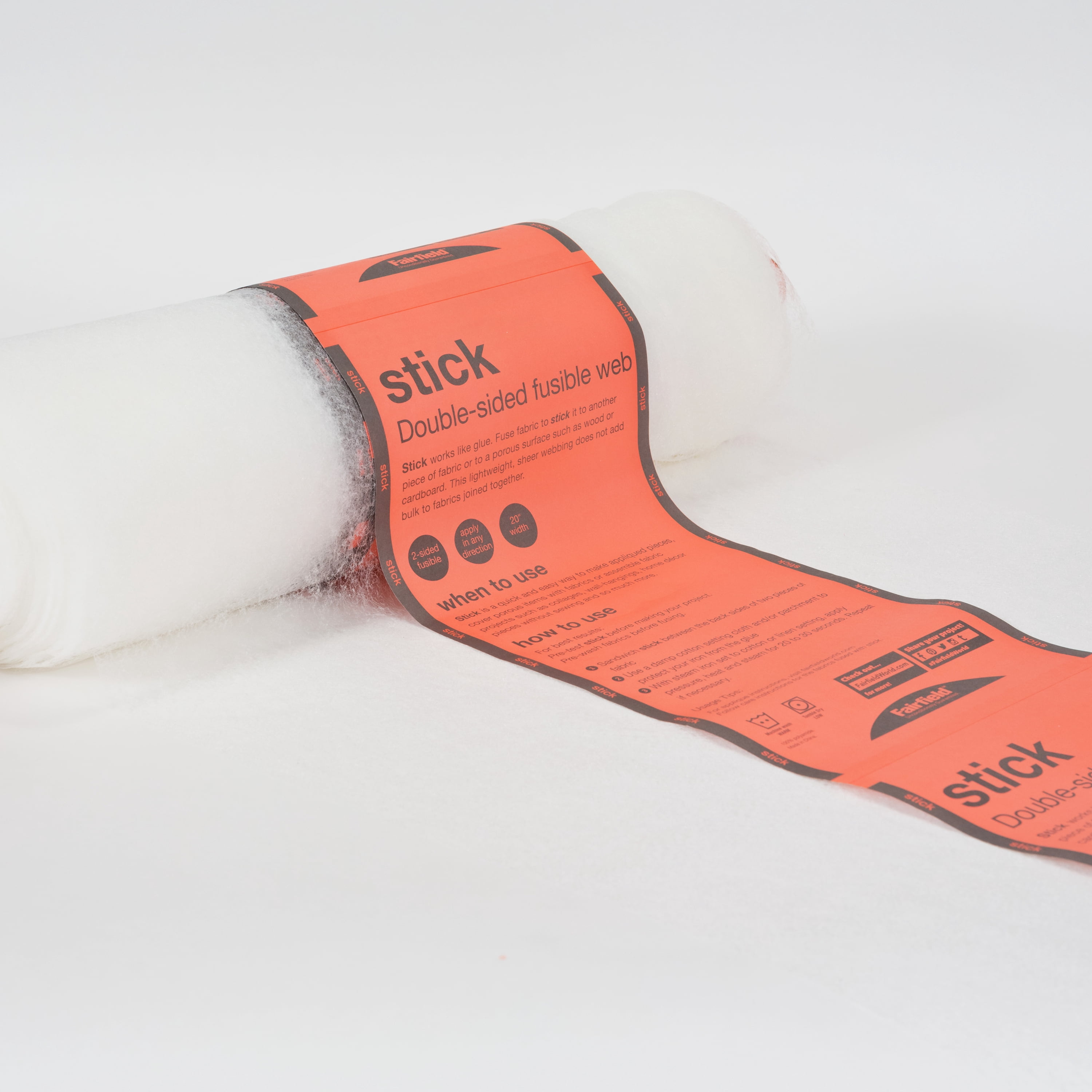 Fairfield 20" Fabric Interfacing 40 yd By the Bolt