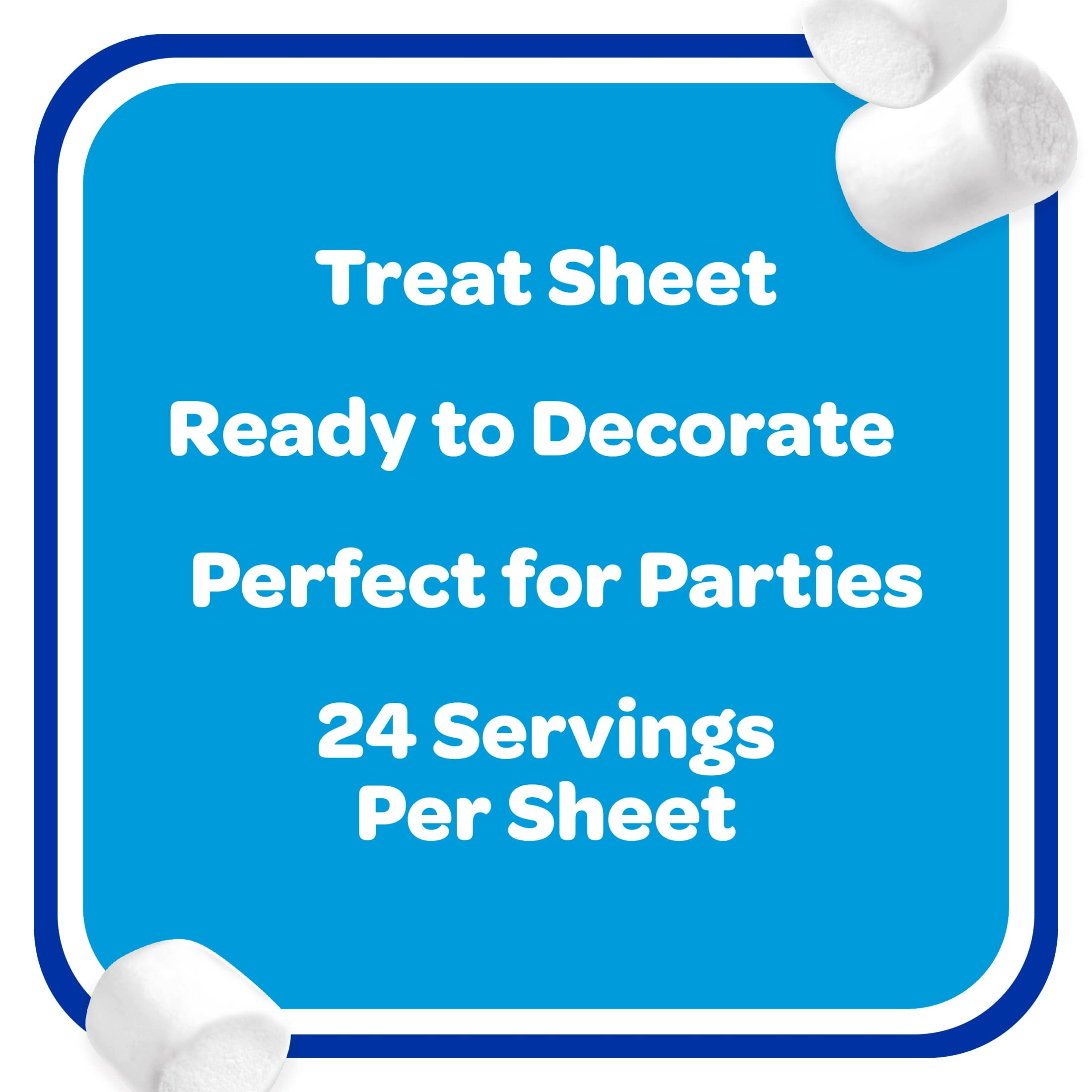 Rice Krispies Treats Original Chewy Marshmallow Treat Sheet, Kids Snacks, 32 oz