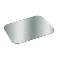 Foil Laminated Board Lids Fits 2061 2062 5.88 x 8.44 Aluminum 500/Carton 2062L