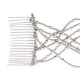 thumbnail image 4 of 2 piezas de moda elástica doble peinetas para el cabello con para mujer accesorios para el cabello, haciendo el de cabello deseado Hugo Cotizaciones de peines dobles para mujer, 4 of 10