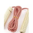 thumbnail image 2 of Nylon Stripe String Plastic Grip Jump Fitness Exercise Skipping Rope Red, 2 of 2