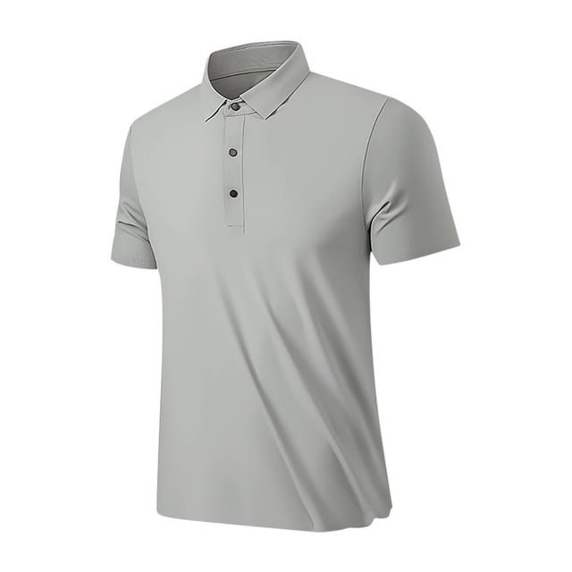 pstuiky camisetas camisas para hombre, Camisa/camiseta informal de verano para hombre con solapa y botones lisos para uso diario y al aire libre camisas casuales para hombre xxxxxl