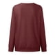 thumbnail image 4 of Puntoco Moda Mujer O-cuello Camiseta de manga larga Otoño Impresión Blusa suelta tops Sudadera Puntoco Puntoco-3726, 4 of 7