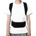 thumbnail image 2 of Correcteur de posture unisexe réglable, ceinture correctrice pour le dos bossu, soutien de la colonne vertébrale, taille 2XL, rouge, 2 of 4