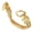 Gold, variant on Fashionable Wolf Head Bracelet Accessory For Men In Stainless Steel Material