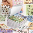 thumbnail image 5 of Cat and Dog Stickers Book Set Value Set with 30 Sheets 800 Pcs Sticker Books for Scrapbook Journal and Planner Coil Bound Sticker Albums, 5 of 7