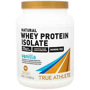 UPC 766536060511 product image for True Athlete Natural Whey Protein Isolate  Vanilla, 25g of Protein per Serving   | upcitemdb.com