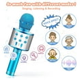 thumbnail image 5 of DISEN Karaoke Microphone for Kids, Toys for 3-12 Year Old Girls, Kids Microphone Girls Toys Bluetooth Microphone Birthday Gifts for 3 4 5 6 7 8 Years Old Girls Boys, 5 of 9