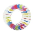 thumbnail image 1 of Almencla Radeau Nautique Gonflable Coloré Géant pour Fêtes d'Été Rivière Cour Arrière, 1 of 8