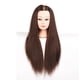 thumbnail image 5 of Cabeza de maniquí de cosmetología, cabeza de entrenamiento de peinado para cabeza, entrenamiento de peluquería, ejercicios de maquillaje Marron Colcomx cabezas de maniquí de cabello, 5 of 5