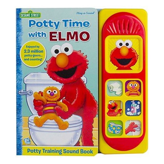 Pre-Owned Sesame Street: Potty Time with Elmo Potty Training Sound Book [With Battery] (Board book) 141273486X 9781412734868