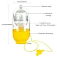 thumbnail image 4 of Inteprter Codificador de huevos de plástico, máquina para hacer huevos revueltos Manual extraíble, casa, cocina, cantina, yema blanca, Herramientas y accesorios para hornear, 4 of 6