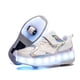 thumbnail image 5 of Zapatos luminosos recargables con luz LED, ruedas dobles para niños y niñas, zapatos con luz, zapatos con ruedas, 5 of 5