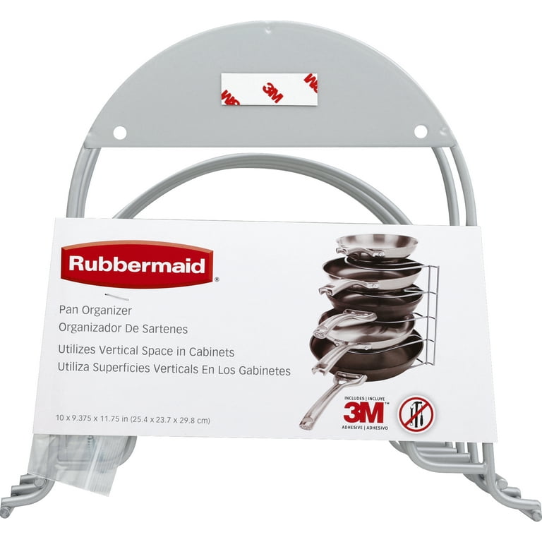 Rubbermaid Slide-Out Vertical Lid and Pan Organizer (FG1H3300CSHM),   price tracker / tracking,  price history charts,  price  watches,  price drop alerts