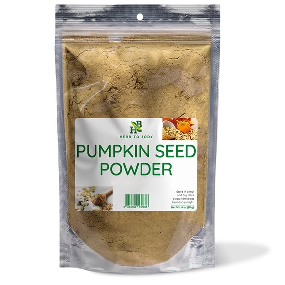 Herb To Body Pumpkin Seed Powder | Curcubita Moschata | Wildcrafted | 4oz