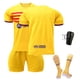 thumbnail image 1 of Conjunto de camiseta de Futbol KEVCHE 2223 FC Barcelona 4 Piezas Niños Amarillo ##/28, 1 of 6