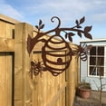 thumbnail image 4 of Father‘s Day Gift Bee Hive Garden Decor Iron Silhouettes Tree Plug-in Ornament New, 4 of 6