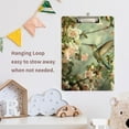 thumbnail image 2 of ALAZA Plastic Clipboard A4 Letter Size Decorative Clipboards for Students Women Men 9" x 12.5" Hummingbird Floral, 2 of 6