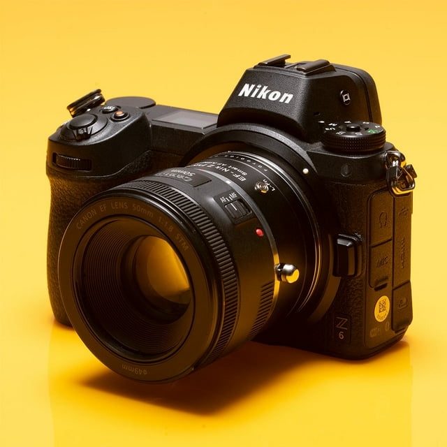 Fotodiox Pro Fusion Adapter, Smart AF Adapter - Compatible with Canon EOS (EF / EF-S) D/SLR Lenses to Nikon Z-Mount Mirrorless Cameras with Full Automated Functions