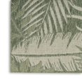 thumbnail image 2 of Nourison Home Garden Oasis 10' x 14' Green Ivory Outdoor Rug, 2 of 11