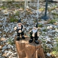 thumbnail image 5 of Zeckos 7.5 inch Resin Biker Gnome Garden Statue Yard Decor Figures Set of 2, 5 of 10