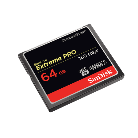SanDisk - Extreme PRO 64GB CompactFlash (CF) Memory Card