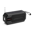 thumbnail image 2 of Mini Haut-Parleurs Bluetooth Portables Lampe de Poche Rechargeable Solaire avec Radio FM Lecteur MP3, Facile à Utiliser, 2 of 6