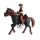thumbnail image 2 of Figura de caballo de simulación, juego de decoración de fiesta, modelo de equitación, colección Negro y marrón Zulema Juego de figuritas de caballos, 2 of 8