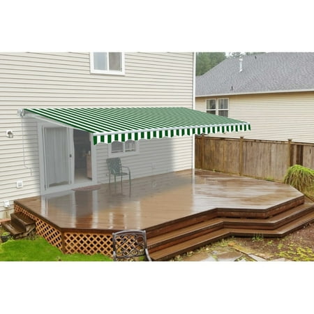 awning 12x10 replacement fabric aleko retractable