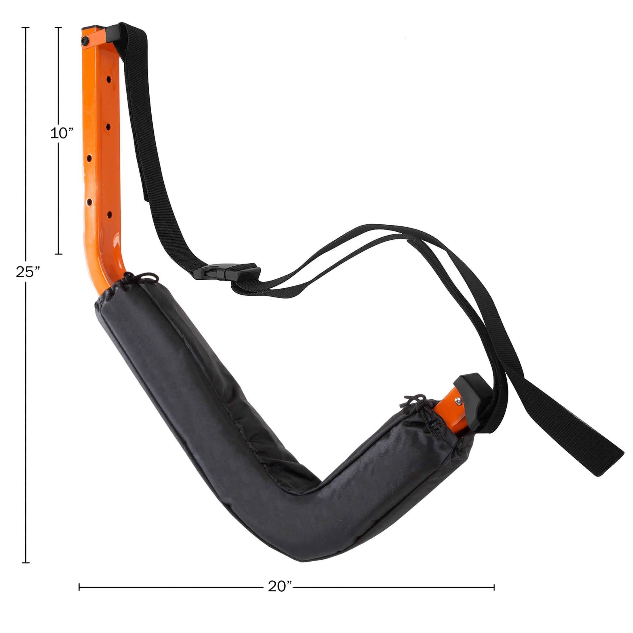 Rad Sportz Set of 2 Wall-Mount Kayak Storage Hooks with 125lb Capacity
