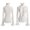 White, variant on Yuanlong Womens Blouses Elegant Lace Up Plain Flare Sleeve Ruffled Tie Slim Shirts Daily Gatherings Vintage Blouse Tops