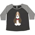 thumbnail image 3 of Inktastic Basset Hound with floppy ears Women's Plus Size T-Shirt, 3 of 5