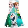 thumbnail image 1 of Vestido de princesa de Disney Frozen para niñas, hermosos vestidos de fiesta, disfraces de Elsa, vestidos informales de verano acampanados para niños de 1 a 10 años, Frock9T Gao Jinjia LED, 1 of 2