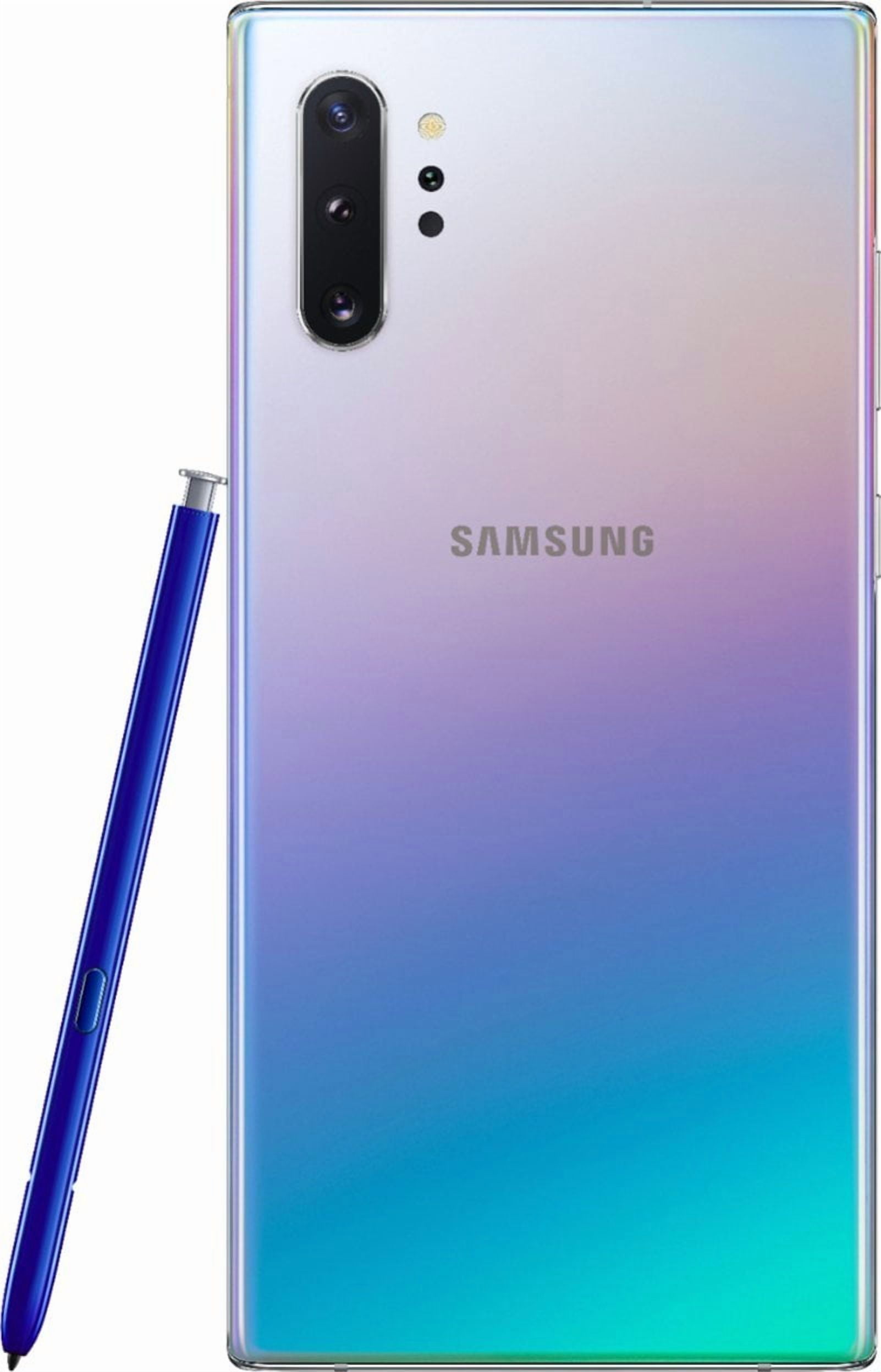 Straight Talk SAMSUNG Galaxy Note 10 PLUS 256GB Aura Glow- Prepaid [Locked to Straight Talk]