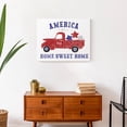 thumbnail image 4 of Creative Products America My Home Sweet Home 20x16 Canvas Wall Art, 4 of 5