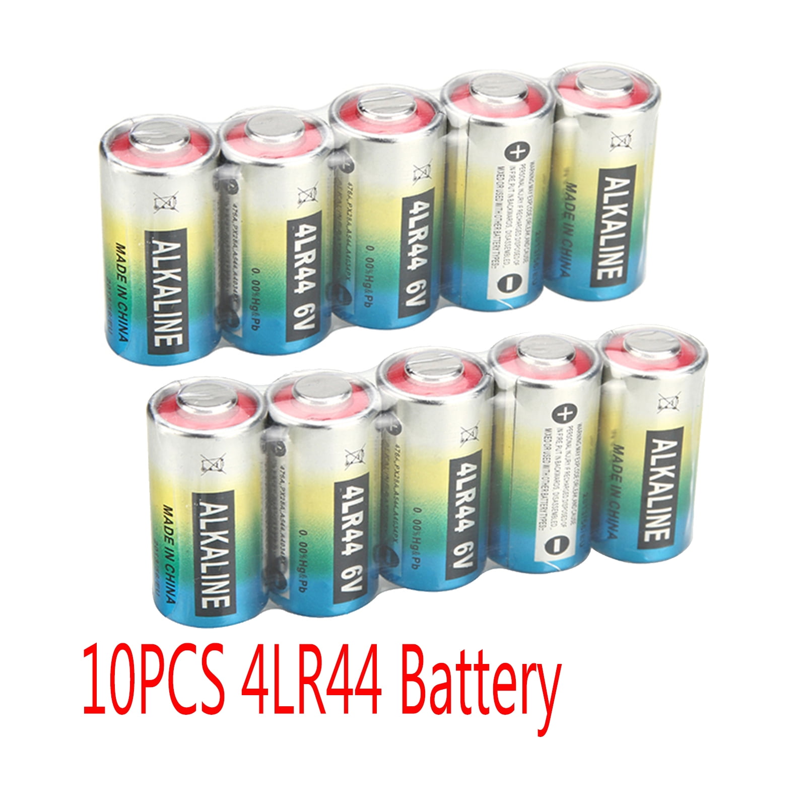 KKSQ 10Pack 4LR44 6V Batteries 476A PX28A A544 A4034PX Dog Collar Dog