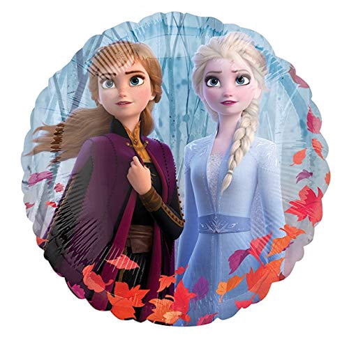Frozen 2 Party Supplies 4th Birthday Elsa, Anna, Olaf and Nokk Balloon Bouquet Decorations