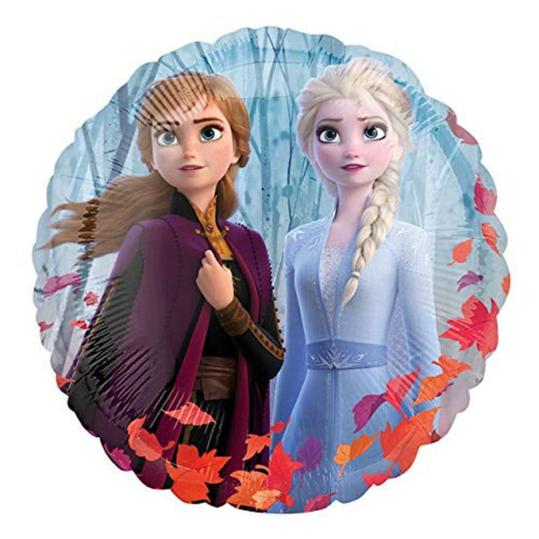 8PCS Frozen Foil Balloons for Girls Birthday Baby Shower Frozen Themed  Party Decorations