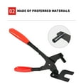 thumbnail image 4 of SPOORYYO Automotive Exhaust Pipe Rubber Pad Removal Pliers - Chilled Steel Tool for Easy Hanger Bracket Separation, 4 of 9
